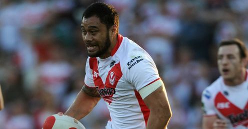 Tony Puletua: sent off for shoulder charge
