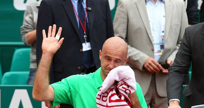 Emotional goodbye for Ljubicic