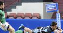 Glasgow clinch first leg win