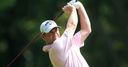 Drysdale rides luck to share lead