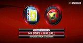 MK Dons 0-1 Walsall