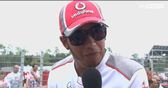 Hamilton remains cool
