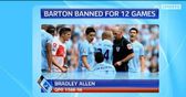Barton hit with 12-game ban