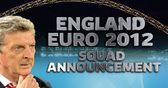 England Euro squad
