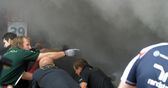Fire disrupts celebrations