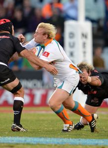 Cheetahs v Sharks Adrian Strauss Cheetahs v Sharks Adrian Strauss