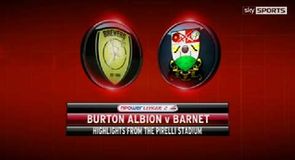 Burton 1-2 Barnet