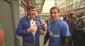 Cahill surprises lucky fan