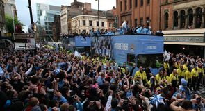 City celebrate title