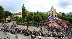 The riders leave Assisi on a 255km route to Montecatini Terme, the longest stage of this year's Giro d'Italia