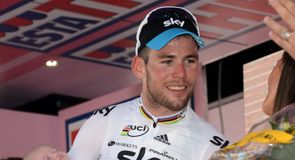 The day belonged to Mark Cavendish, with his daughter Delilah watching him race for the first time