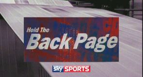 Hold The Back Page Special