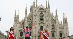 Central Milan provided the setting for the concluding time-trial of this year's Giro d'Italia