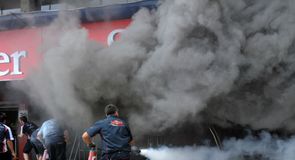 Pastor and the fire