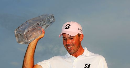 Calm and collected: Kuchar beat Laird by two shots to win the Players Championship