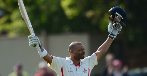 Ashwell Prince century Lancashire v Middlesex