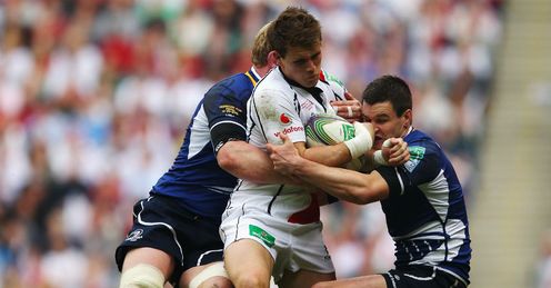 Craig Gilroy and Jonny Sexton Leinster vs Ulster Heineken Cup Final Craig Gilroy and Jonny Sexton Leinster vs Ulster Heineken Cup Final