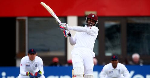 Shot-sure: Darren Bravo's strokeplay makes him one of England's chief targets