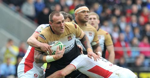 Hock: in fine form for Wigan