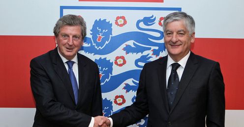 Roy Hodgson David Bernstein England press FA Wembley