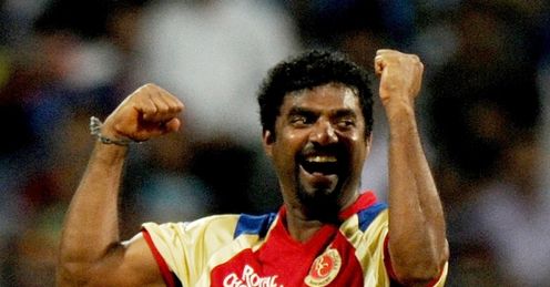 Muttiah Muralitharin Bangalore Royal Challengers