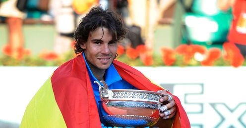 All wrapped up? Nadal has emerged victorious each year from 2005-2011, save 2009