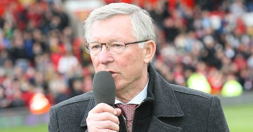 Ferguson: can his United side overhaul City on the final day?