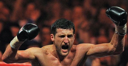 King Cobra: Froch tore the IBF super-middleweight strap from Bute in Nottingham