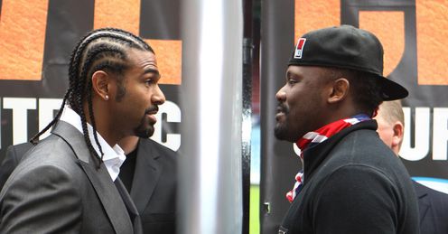 Haye & Chisora: will clash in London
