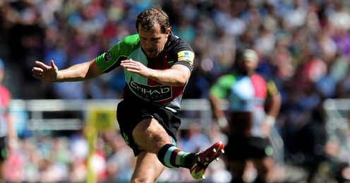 Nick Evans Harlequins Premiership final Nick Evans Harlequins Premiership final