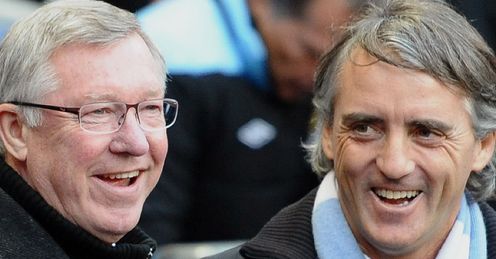Sir Alex Ferguson and Roberto Mancini prepare their sides for the derby