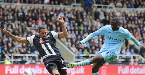 Toure: Double at Newcastle fired City to brink of title last term
