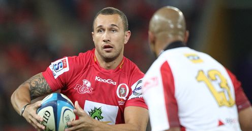 quade cooper reds v lions quade cooper reds v lions