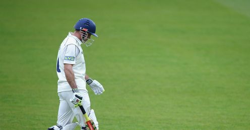 Andrew Strauss Middlesex v Nottinghamshire County Championship day 2