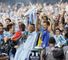 Man City celebrations