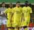 Taking the plunge: Villarreal have been relegated from La Liga