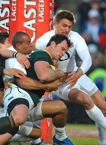 Bismarck du Plessis try South africa England 2nd test Bismarck du Plessis try South africa England 2nd test