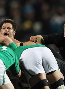 Richie McCaw Sam Cane New zealand Ireland scrum Richie McCaw Sam Cane New zealand Ireland scrum