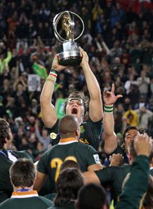 South Africa players celebrate IRB Junior World Championships final South Africa players celebrate IRB Junior World Championships final