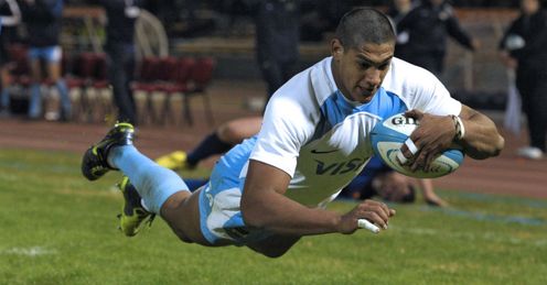 Manuel Montero try Argentina v France 2012 Manuel Montero try Argentina v France 2012