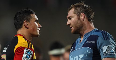 Ali Williams and Sonny Bill Williams Blues v Chiefs 2012 Ali Williams and Sonny Bill Williams Blues v Chiefs 2012