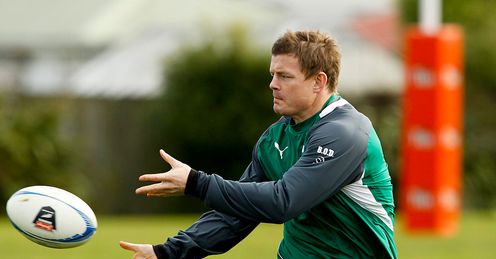 Brian O Driscoll NZ Training Brian O Driscoll NZ Training