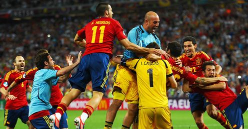 Spain: found a way past Portugal