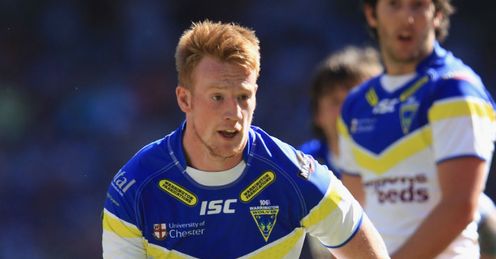 Chris Riley Warrington Wolves Chris Riley Warrington Wolves