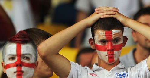 England fans: supported the team to the hilt