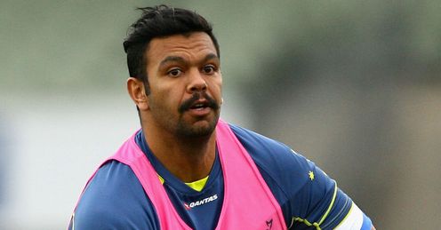Kurtley Beale Wallabies training 2012 Kurtley Beale Wallabies training 2012