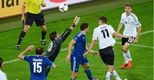 Miroslav Klose Germany Greece Euro 2012 Quarter Final