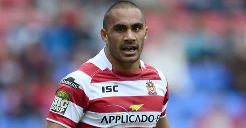 Injured: Wigan will miss Leuluai who has a broken leg