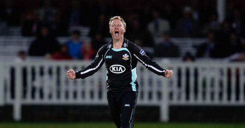 Gareth Batty Surrey v Middlesex Friends Life t20 Lords