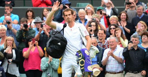Murray: faces the toughest quarter-final opponent of all the favourites